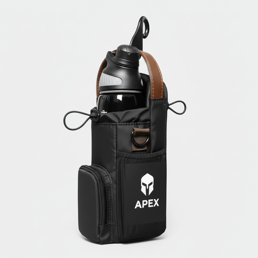 APEX Magnetic Gym Bag with Bottle Holder - Large Capacity Sports Bag