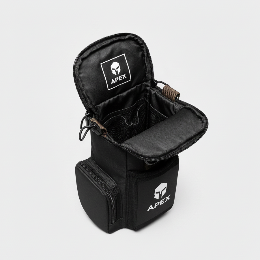 APEX Magnetic Gym Bag with Bottle Holder - Large Capacity Sports Bag