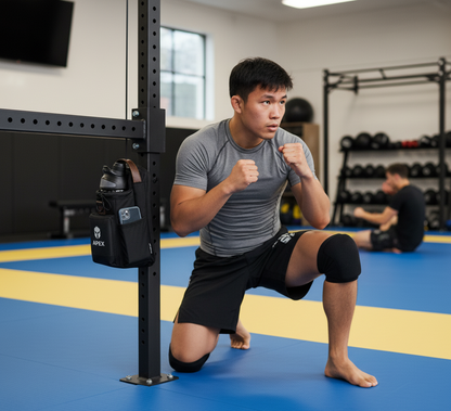 APEX Magnetic Gym Bag with Bottle Holder - Large Capacity Sports Bag